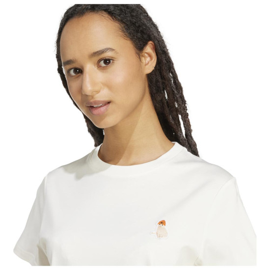 Adidas Γυναικεία κοντομάνικη μπλούζα Cat Patch Tee Adidas Γυναικεία κοντομάνικη μπλούζα Cat Patch Tee